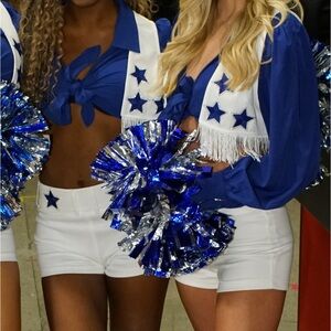 Dallas Cowboy Cheerleader Costume Small